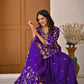 Heavy Chinnon Silk Embroidered Lehenga Set