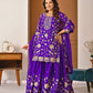 Heavy Chinnon Silk Embroidered Lehenga Set