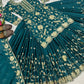 Heavy Chinnon Silk Embroidered Lehenga Set