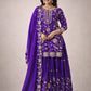 Heavy Chinnon Silk Embroidered Lehenga Set