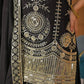 Heavy Chinnon Silk Embroidered Lehenga Set