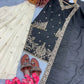 Heavy Chinon Silk Embroidered Kurta with Palazzo & Dupatta – Festive & Wedding Wear