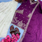 Heavy Chinon Silk Embroidered Kurta with Palazzo & Dupatta – Festive & Wedding Wear