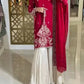 Heavy Chinon Silk Embroidered Kurta with Palazzo & Dupatta – Festive & Wedding Wear