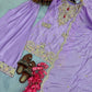 Heavy Chinon Silk Embroidered Palazzo Set with Dupatta