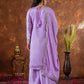 Heavy Chinon Silk Embroidered Palazzo Set with Dupatta