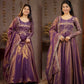 Heavy Cosmos Silk Designer Anarkali Suit Set with Embroidery Sequence Dupatta