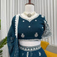 Heavy Embroidered Georgette Lehenga Choli Set