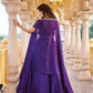 Heavy Embroidered Rangoli Silk Lehenga Set with 9 Meter Flair