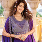 Heavy Embroidered Rangoli Silk Lehenga Set with 9 Meter Flair