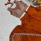 Heavy Embroidered Rangoli Silk Lehenga Set with 9 Meter Flair