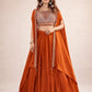 Heavy Embroidered Rangoli Silk Lehenga Set with 9 Meter Flair