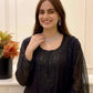 Heavy Fandy Silk Embroidered Pant Suit for Festive and Party Occasions
