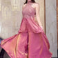 Heavy Fandy Silk Full Neck Top with Sharara Palazzo Set for special occasions
