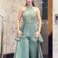 Heavy Fandy Silk Full Neck Top with Sharara Palazzo Set for special occasions