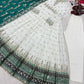 Heavy Faux Georgette Embroidered Anarkali Gown Set with Dupatta