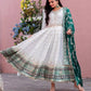 Heavy Faux Georgette Embroidered Anarkali Gown Set with Dupatta