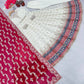 Heavy Faux Georgette Embroidered Anarkali Gown with Dupatta & Bottom