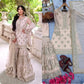 Heavy Faux Georgette Embroidered Sharara Set with Dupatta