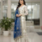 Heavy Faux Georgette Embroidered Top Sharara Plazzo Set with Lace Border Dupatta