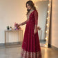 Heavy Georgette Sequin Anarkali Gown