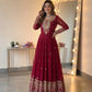 Heavy Georgette Sequin Anarkali Gown