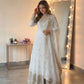 Heavy Georgette Sequin Anarkali Gown
