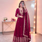 Heavy Georgette Sequin Anarkali Gown
