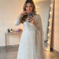Heavy Georgette Sequin Anarkali Gown