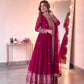 Heavy Georgette Sequin Anarkali Gown