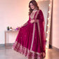 Heavy Georgette Sequin Anarkali Gown