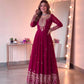 Heavy Georgette Sequin Anarkali Gown