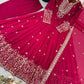 Heavy Georgette Sequin Anarkali Gown