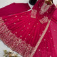 Heavy Georgette Sequin Anarkali Gown