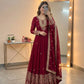 Heavy Georgette Sequin Anarkali Gown