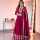 Heavy Georgette Sequin Anarkali Gown
