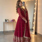 Heavy Georgette Sequin Anarkali Gown