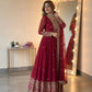 Heavy Georgette Sequin Anarkali Gown