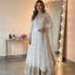 Heavy Georgette Sequin Anarkali Gown