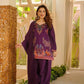 Heavy Rayon Thread Work Sharara Set Black