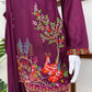 Heavy Rayon Thread Work Sharara Set Black