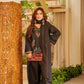 Heavy Rayon Thread Work Sharara Set Black