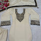 Heavy Roman Silk Sharara Palazzo Suit Set with Embroidery & Diamond Work Dupatta