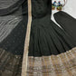 Heavy Sequence Work Border Roman Silk Anarkali set With Dupatta For Partywear