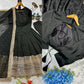 Heavy Sequence Work Border Roman Silk Anarkali set With Dupatta For Partywear