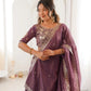 Heavy Shimmer Silk Embroidered Lehenga Set for Wedding and Festive Wear