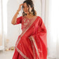 Heavy Shimmer Silk Embroidered Lehenga Set for Wedding and Festive Wear