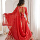 Heavy Shimmer Silk Embroidered Lehenga Set for Wedding and Festive Wear