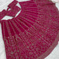 Heavy Slub Silk Lehenga With Dori Thread Work