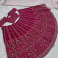Heavy Slub Silk Lehenga With Dori Thread Work